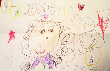 ピアノ教室の生徒さんからいただいたイラスト5