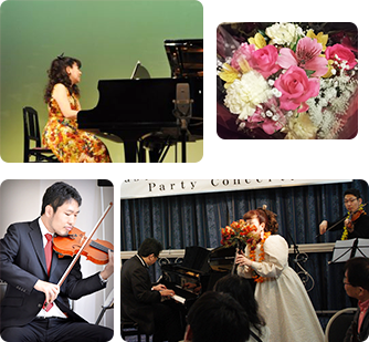 プロ奏者による生演奏 プロ奏者による生演奏